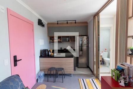 Sala/Cozinha de kitnet/studio para alugar com 1 quarto, 22m² em Vila Ré, São Paulo