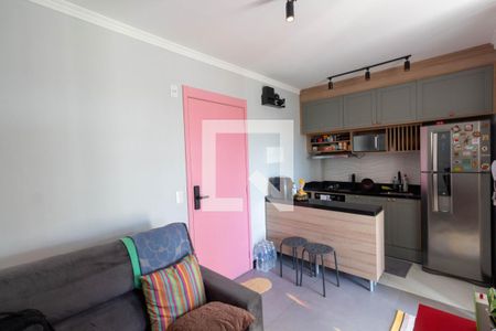 Sala/Cozinha de kitnet/studio para alugar com 1 quarto, 22m² em Vila Ré, São Paulo