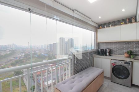 Varanda gourmet de apartamento à venda com 2 quartos, 62m² em Barra Funda, São Paulo