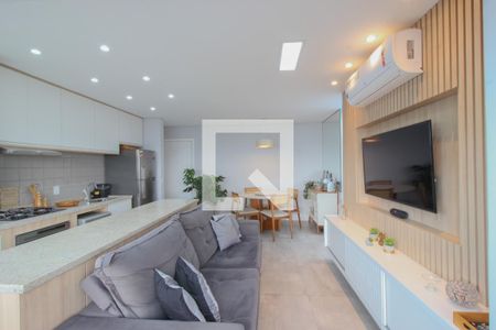 Sala de apartamento à venda com 2 quartos, 62m² em Barra Funda, São Paulo