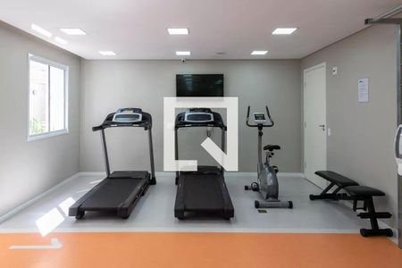 Apartamento para alugar com 36m², 2 quartos e sem vaga Apartamento para alugar com 36m², 2 quartos e sem vagaÁrea comum - Academia