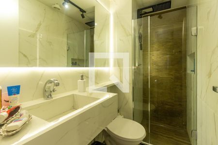 Banheiro de apartamento à venda com 1 quarto, 34m² em Cambuci, São Paulo