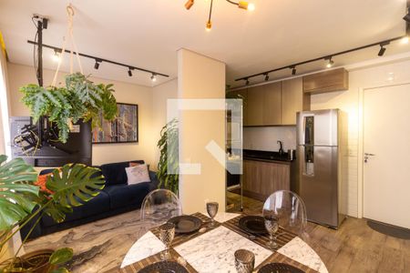 Sala de apartamento à venda com 1 quarto, 34m² em Cambuci, São Paulo