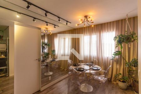 Sala de apartamento à venda com 1 quarto, 34m² em Cambuci, São Paulo