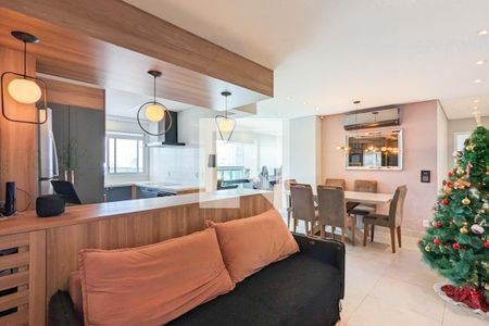 Sala de apartamento à venda com 3 quartos, 96m² em Baeta Neves, São Bernardo do Campo