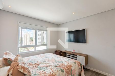 Quarto da suíte de apartamento à venda com 3 quartos, 96m² em Baeta Neves, São Bernardo do Campo