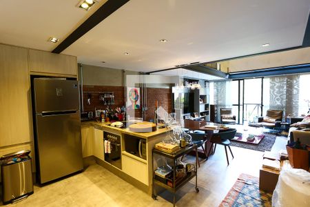 Studio à venda com 97m², 1 quarto e 2 vagas Studio à venda com 97m², 1 quarto e 2 vagasLoft - Cozinha