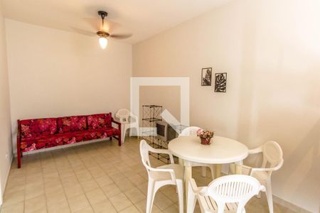 Sala/Quarto de kitnet/studio para alugar com 1 quarto, 35m² em Caiçara, Praia Grande