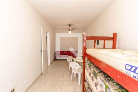 Sala/Quarto de kitnet/studio para alugar com 1 quarto, 35m² em Caiçara, Praia Grande
