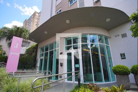 Studio à venda com 33m², 1 quarto e 1 vagaFachada do Prédio