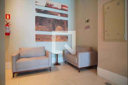 Studio à venda com 33m², 1 quarto e 1 vagaHall