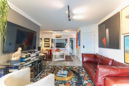 Sala de apartamento para alugar com 2 quartos, 98m² em Paraíso do Morumbi, São Paulo
