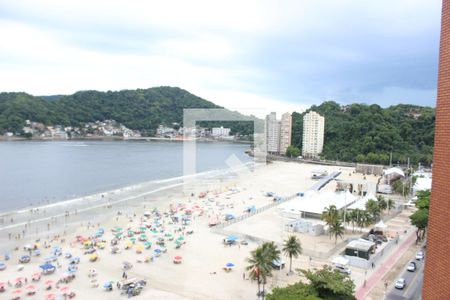 Vista do Quarto de apartamento para alugar com 1 quarto, 35m² em Centro, São Vicente
