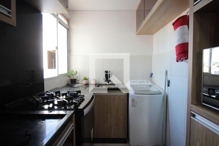 Apartamento à venda com 49m², 2 quartos e 1 vagaCozinha e Área de Serviço