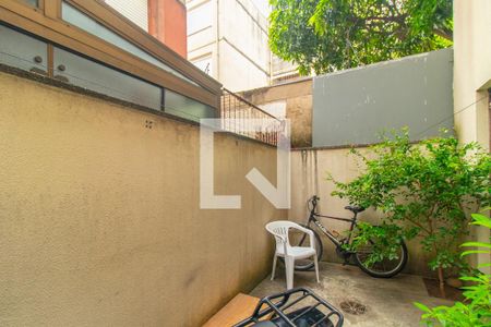 Studio à venda com 49m², 1 quarto e sem vagaVaranda