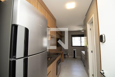 Sala, panorâmica de kitnet/studio para alugar com 1 quarto, 24m² em Vila Olímpia, São Paulo