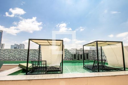 Studio à venda com 24m², 1 quarto e sem vaga Studio à venda com 24m², 1 quarto e sem vagaÁrea comum - Piscina