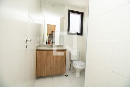 Banheiro, panorâmica  de kitnet/studio para alugar com 1 quarto, 24m² em Vila Olímpia, São Paulo