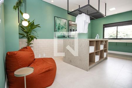 Studio à venda com 24m², 1 quarto e sem vaga Studio à venda com 24m², 1 quarto e sem vagaÁrea comum - lavanderia