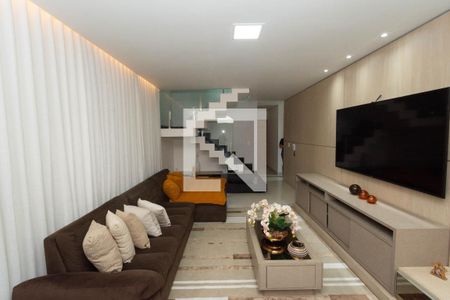 Sala de Estar de apartamento à venda com 4 quartos, 172m² em Eldorado, Contagem