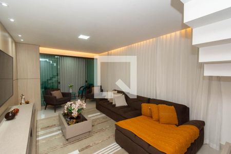 Sala de Estar de apartamento à venda com 4 quartos, 172m² em Eldorado, Contagem