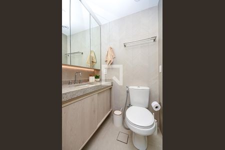 Studio para alugar com 44m², 1 quarto e 1 vaga Studio para alugar com 44m², 1 quarto e 1 vagaBanheiro