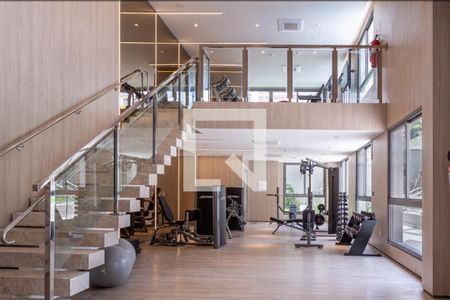 Studio para alugar com 44m², 1 quarto e 1 vaga Studio para alugar com 44m², 1 quarto e 1 vagaÁrea comum - Academia