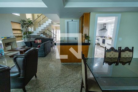 Sala de Jantar de casa de condomínio para alugar com 4 quartos, 357m² em Paquetá, Belo Horizonte
