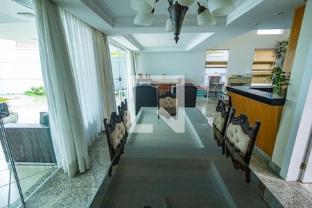 Sala de Jantar de casa de condomínio para alugar com 4 quartos, 357m² em Paquetá, Belo Horizonte