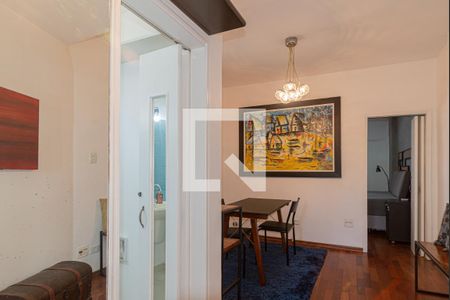 Sala de apartamento à venda com 1 quarto, 40m² em Bela Vista, São Paulo