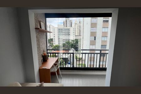 Sacada de apartamento para alugar com 1 quarto, 31m² em Pinheiros, São Paulo