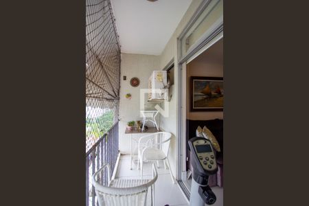 Varanda da Sala de apartamento à venda com 3 quartos, 93m² em São Domingos, Niterói