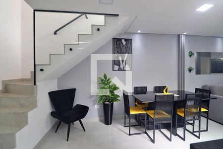 Sala de apartamento para alugar com 2 quartos, 120m² em Campestre, Santo André