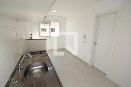 Sala/Cozinha de apartamento à venda com 1 quarto, 28m² em Jardim Cidalia, São Paulo