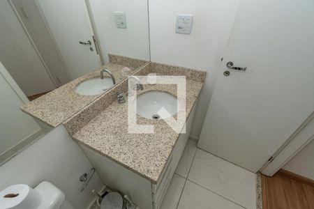 Apartamento à venda com 50m², 1 quarto e 2 vagasDetalhe Banheiro