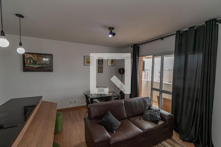 Sala de Estar/Jantar de apartamento para alugar com 1 quarto, 50m² em Botafogo, Campinas