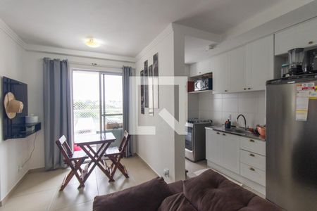 Sala de apartamento para alugar com 2 quartos, 57m² em Itália, São José dos Pinhais