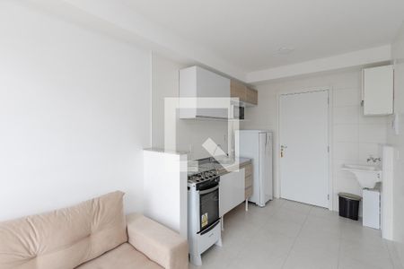 Sala/ Cozinha /Área de serviço de apartamento para alugar com 1 quarto, 28m² em Vila das Belezas, São Paulo