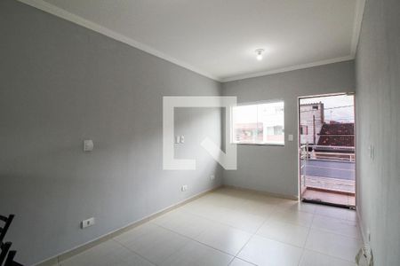 Sala de casa de condomínio para alugar com 2 quartos, 70m² em Jardim Maria Eugenia, Sorocaba