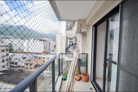 Varanda da Sala de apartamento para alugar com 3 quartos, 81m² em Tijuca, Rio de Janeiro