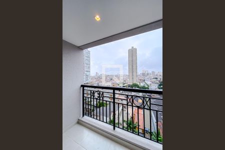 Varanda da Sala de apartamento à venda com 2 quartos, 54m² em Quarta Parada, São Paulo