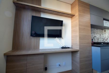 Sala de apartamento à venda com 1 quarto, 24m² em Santo Amaro, São Paulo
