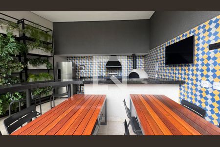 Studio à venda com 27m², 1 quarto e sem vagaChurrasqueira