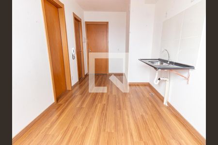 Sala/Cozinha de apartamento para alugar com 1 quarto, 25m² em Belenzinho, São Paulo