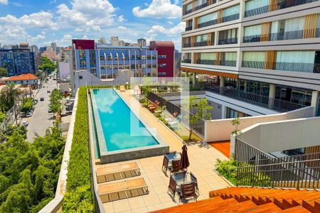 Studio para alugar com 36m², 1 quarto e sem vaga Studio para alugar com 36m², 1 quarto e sem vagaPiscina