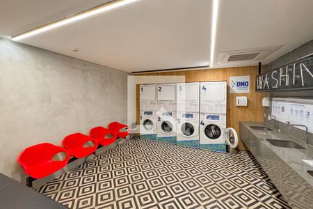 Studio para alugar com 36m², 1 quarto e sem vaga Studio para alugar com 36m², 1 quarto e sem vagaLavanderia