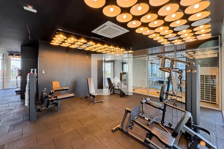 Studio para alugar com 36m², 1 quarto e sem vaga Studio para alugar com 36m², 1 quarto e sem vagaAcademia