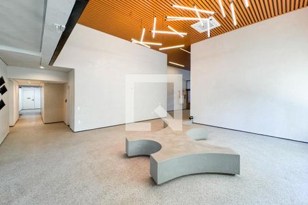 Studio para alugar com 36m², 1 quarto e sem vaga Studio para alugar com 36m², 1 quarto e sem vagaHall social