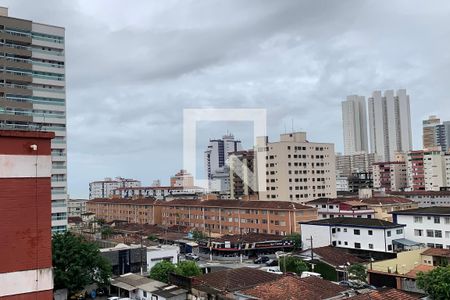 Vista Sala de apartamento para alugar com 1 quarto, 50m² em Canto do Forte, Praia Grande