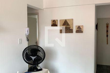 Sala de apartamento para alugar com 1 quarto, 50m² em Canto do Forte, Praia Grande